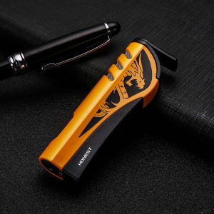 Briquet Tempête Gaz - Dragon orange