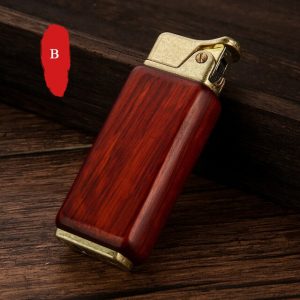 briquet vintage bois